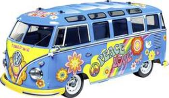 RC model auta Tamiya 1:10 RC VW Bus Type 2 T1 Flower Power, 1:10, elektrický