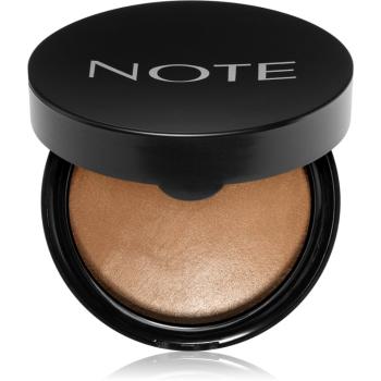 Note Cosmetique Baked Powder rozjasňující zapečený pudr odstín 03 Caramel Cake 10 g