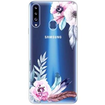 iSaprio Flower Pattern 04 pro Samsung Galaxy A20s (flopat04-TPU3_A20s)