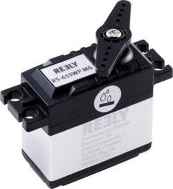 Reely standardní servo RS-610WP MG analogové servo Materiál převodovky kov Zásuvný systém JR