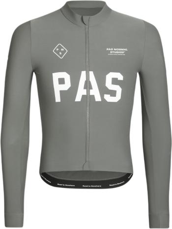 Pas Normal Studios Men's PAS Long Sleeve Jersey - Dark Grey XL