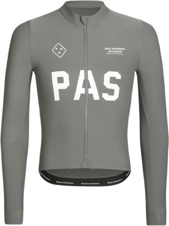 Pas Normal Studios Men's PAS Long Sleeve Jersey - Dark Grey XXL