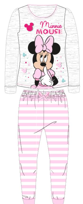 EPlus Dívčí pyžamo - Minnie Mouse růžové Velikost - děti: 134