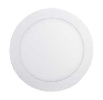 LED Solution Bílý vestavný LED panel kulatý 120mm 6W Barva světla: Studená bílá 191076