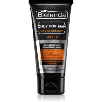 Bielenda Only for Men Extra Energy čisticí pleťový gel pro unavenou pleť 150 g