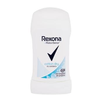 Rexona MotionSense Cotton Dry 48h 40 ml antiperspirant pro ženy deostick