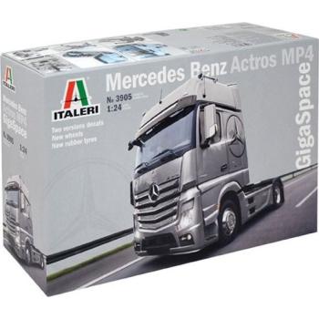 Italeri Model Kit truck Mercedes Benz Actros MP4 Gigaspace 1:24