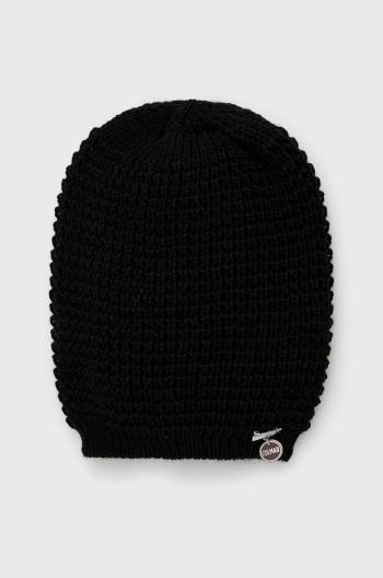 Čepice Colmar černá barva, z tenké pleteniny