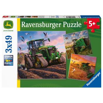 Ravensburger puzzle John Deere Hlavní sezona 3 x 49 dílků