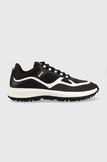 Sneakers boty BOSS Cedric černá barva, 50480883