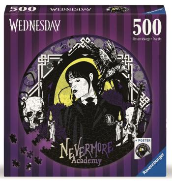 Ravensburger Kruhové puzzle: Wednesday 500 dílků