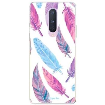 iSaprio Feather Pattern 10 pro OnePlus 8 (feather10-TPU3-OnePlus8)