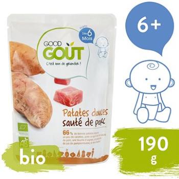 Good Gout BIO Batáty s vepřovým masem (190 g) (3770002327029)