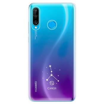 Odolné silikonové pouzdro iSaprio - čiré - Rak - Huawei P30 Lite