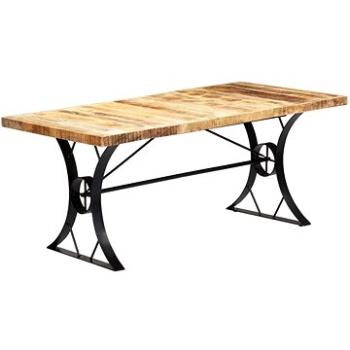 Jídelní stůl 180 × 90 × 76 cm masivní mangovníkové dřevo (282766)