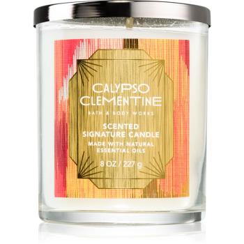 Bath & Body Works Calypso Clementine vonná svíčka 227 g