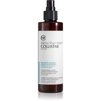 Collistar Hair Hyaluronic Acid Liquid Conditioner Moisturizer kondicionér s kyselinou hyaluronovou 200 ml