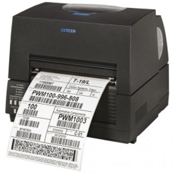 Citizen CL-S6621, 8 dots/mm (203 dpi), peeler, ZPLII, Datamax, multi-IF (Ethernet, Premium), black