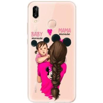 iSaprio Mama Mouse Brunette and Girl pro Huawei P20 Lite (mmbrugirl-TPU2-P20lite)