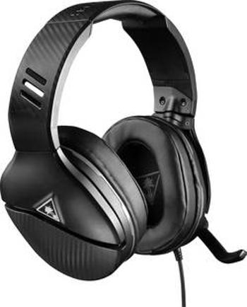 Turtle Beach Recon 200 herní headset na kabel přes uši, jack 3,5 mm, černá