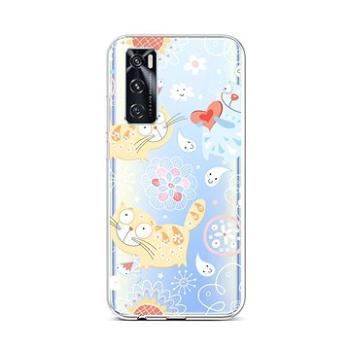 TopQ Vivo Y70 silikon Happy Cats 67087 (Sun-67087)