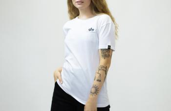 Alpha Industries Basic T Small Logo Wmn L