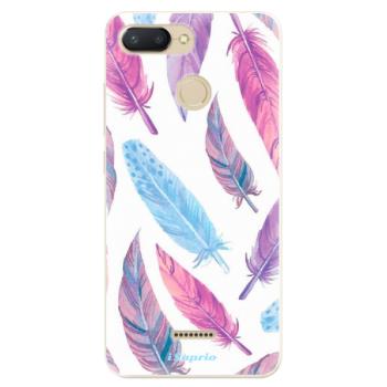 Odolné silikonové pouzdro iSaprio - Feather Pattern 10 - Xiaomi Redmi 6