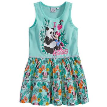 Dívčí letní šaty DISNEY MINNIE PANDA HUGS zelené Velikost: 98