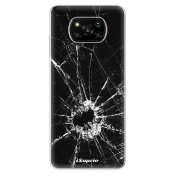 Odolné silikonové pouzdro iSaprio - Broken Glass 10 - Xiaomi Poco X3 Pro / X3 NFC