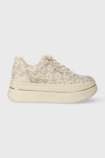 Sneakers boty MICHAEL Michael Kors Hayes béžová barva, 43R4HYFS1B