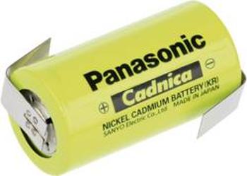 Akumulátor NiCd Panasonic C s pájecími kontakty, 3000 mAh