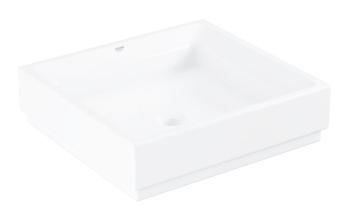 GROHE Cube Ceramic Umyvadlo bez přepadu, 500x470 mm, PureGuard, alpská bílá 3948100H
