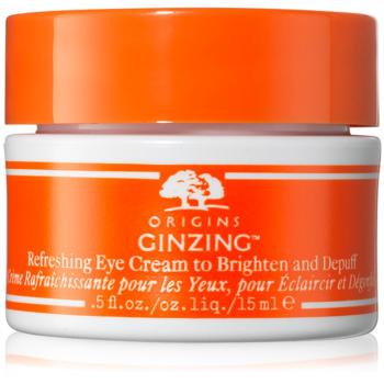 Origins GinZing™ Eye Cream To Brighten And Depuff rozjasňující oční krém proti otokům a tmavým kruhům odstín Warm 15 ml