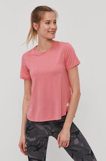 Tričko adidas Performance GQ9419 dámské, růžová barva