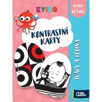 Kvído - kontrastní karty - Tvary a rodina