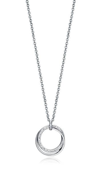Viceroy Nadčasový ocelový náhrdelník se zirkony Chic 75279C01000