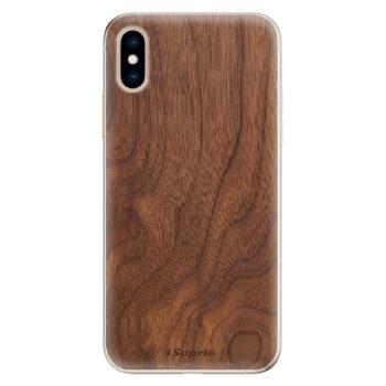 Odolné silikonové pouzdro iSaprio - Wood 10 - iPhone XS