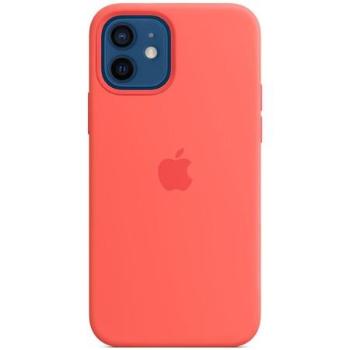 Apple iPhone 12 / 12 Pro Silicone Case with MagSafe Pink Citrus MHL03ZM/A