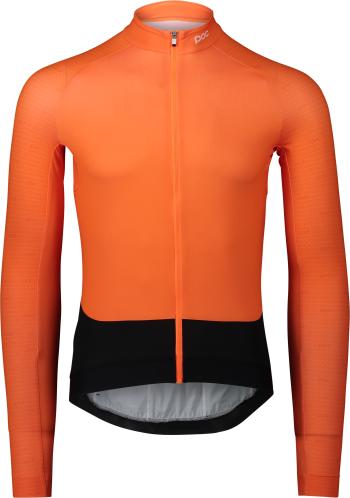 POC M's Essential Road LS Jersey - poc o zink orange XXL