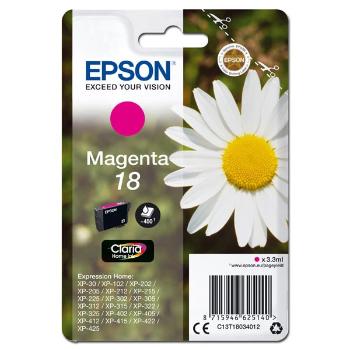 EPSON T1803 (C13T18034012) - originální cartridge, purpurová, 3,3ml