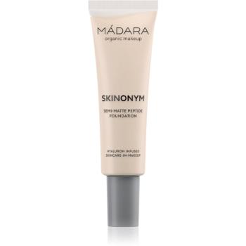 MÁDARA Skinonym Semi-Matte Peptide dlouhotrvající make-up s peptidy odstín Porcelain 10 30 ml