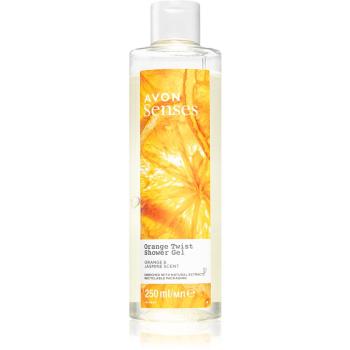 Avon Senses Orange Twist osvěžující sprchový gel 250 ml