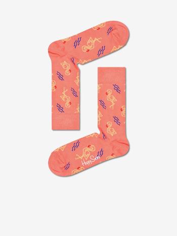 Happy Socks Flamingo Ponožky Růžová