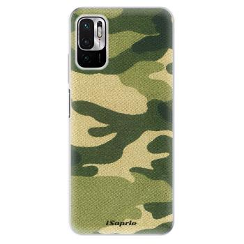 Odolné silikonové pouzdro iSaprio - Green Camuflage 01 - Xiaomi Redmi Note 10 5G