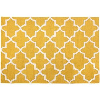 Žlutý bavlněný koberec 160x230 cm SILVAN, 62668 (beliani_62668)