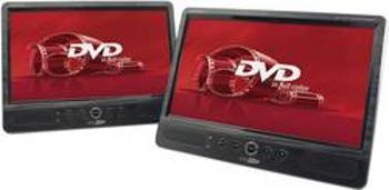 DVD přehrávač do opěrek hlavy, 2x LCD Caliber Audio Technology MPD-2010T, 25.4 cm (10 palec)