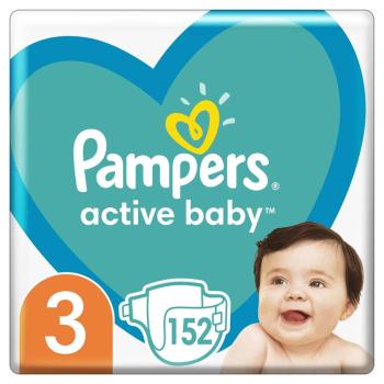 Pampers Active Baby Mega Pack S3 152 ks