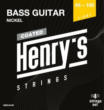 Henry's Coated Nickel 45-100 Struny pro baskytaru