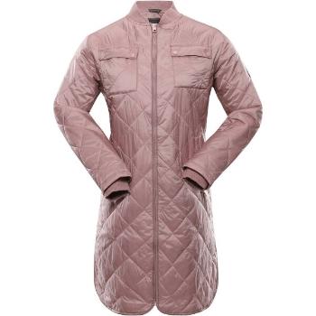 NAX LOZERA Dámský kabát, růžová, velikost XS