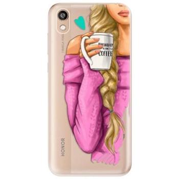 iSaprio My Coffe and Blond Girl pro Honor 8S (coffblon-TPU2-Hon8S)